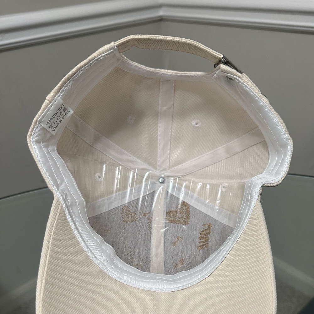 LOVE EMBROIDERED BASEBALL CAP - Picture 5 of 7